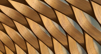 Wood architectural pattern.